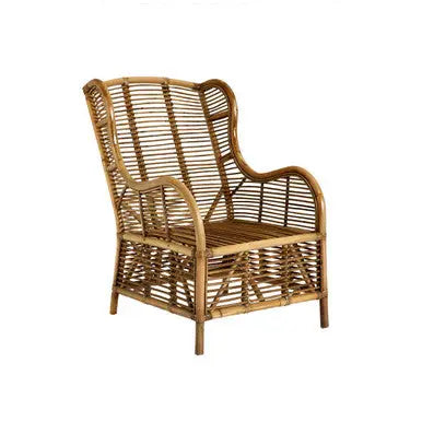 Manado Grey Kubu Rattan Arm Chair