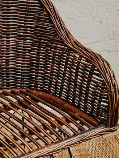 Manado Natural Croco Rattan Chair