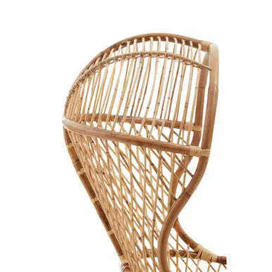 Manado Natural Rattan High Back Chair