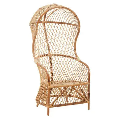 Manado Natural Rattan High Back Chair