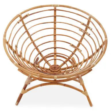 Manado Natural Rattan Papasan Chair