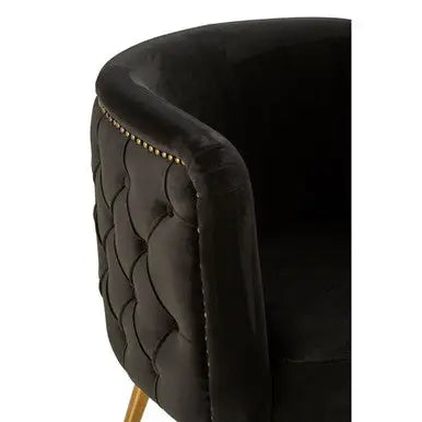 Manhattan Black Tub Chair