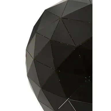 Mateo Large Black and Copper Pendant Light