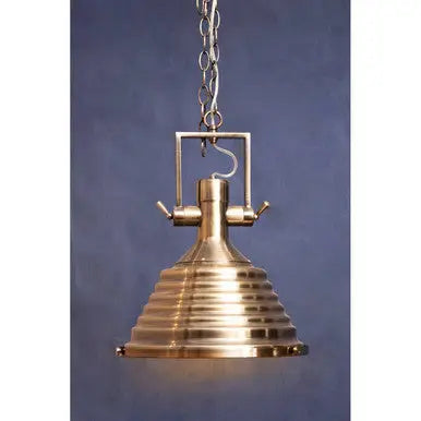 Medium Chrome Pendant Light | Lexington