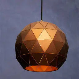 Medium Coffee Finish Pendant Light | Mateo