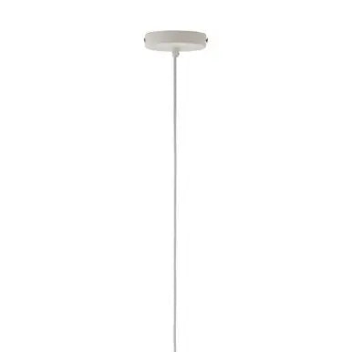 Medium White Dome Pendant Light | Mateo