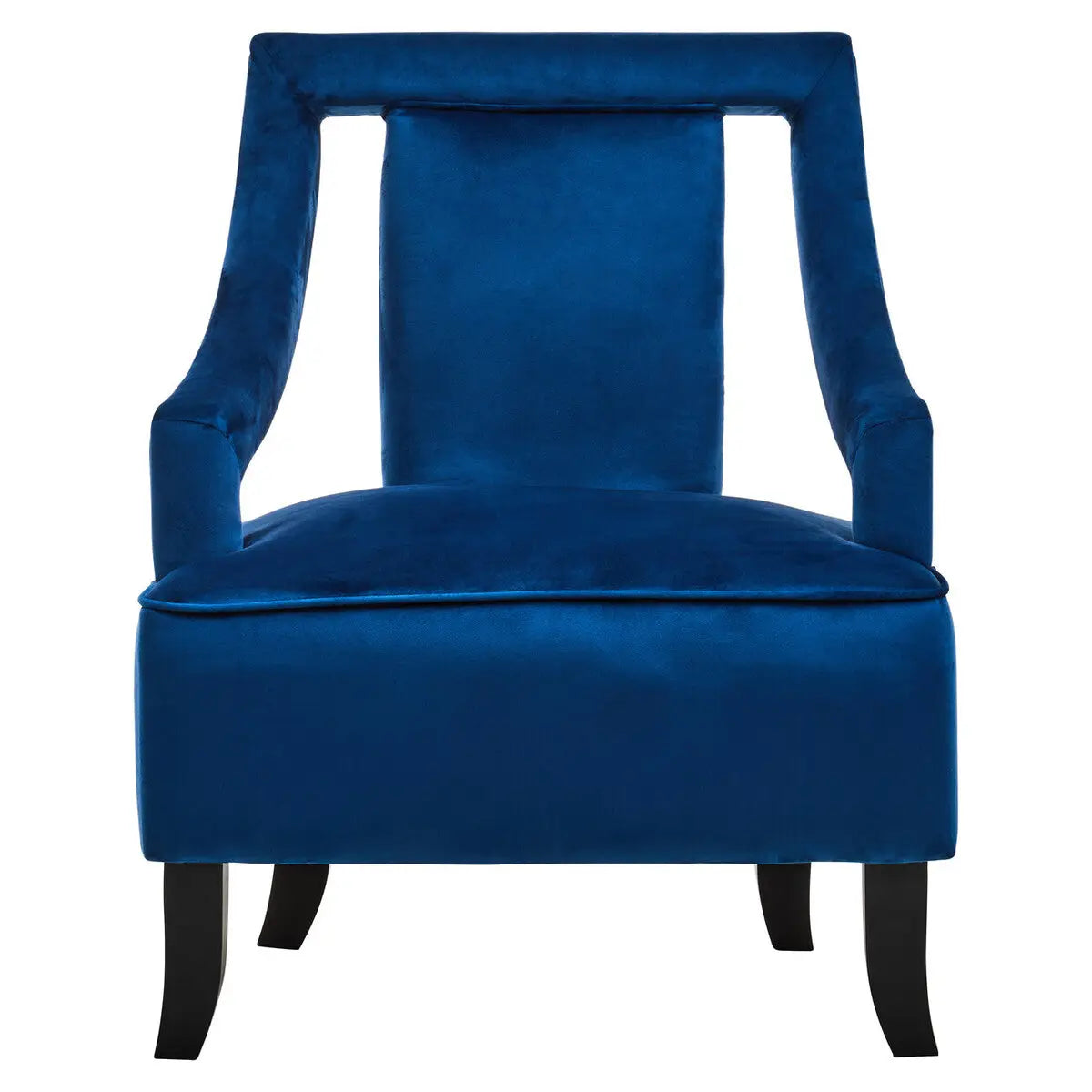 Midnight Blue Velvet Chair | Faye