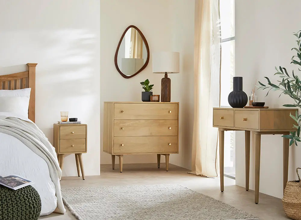 Minimalist Mango Oslo Console, Dressing Table, and Desk