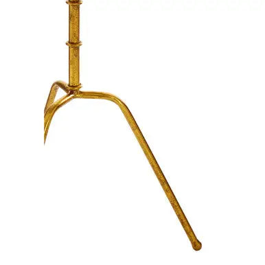Monroe Gold Finish Small Side Table
