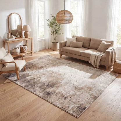 Montana Abstract Brown Rug