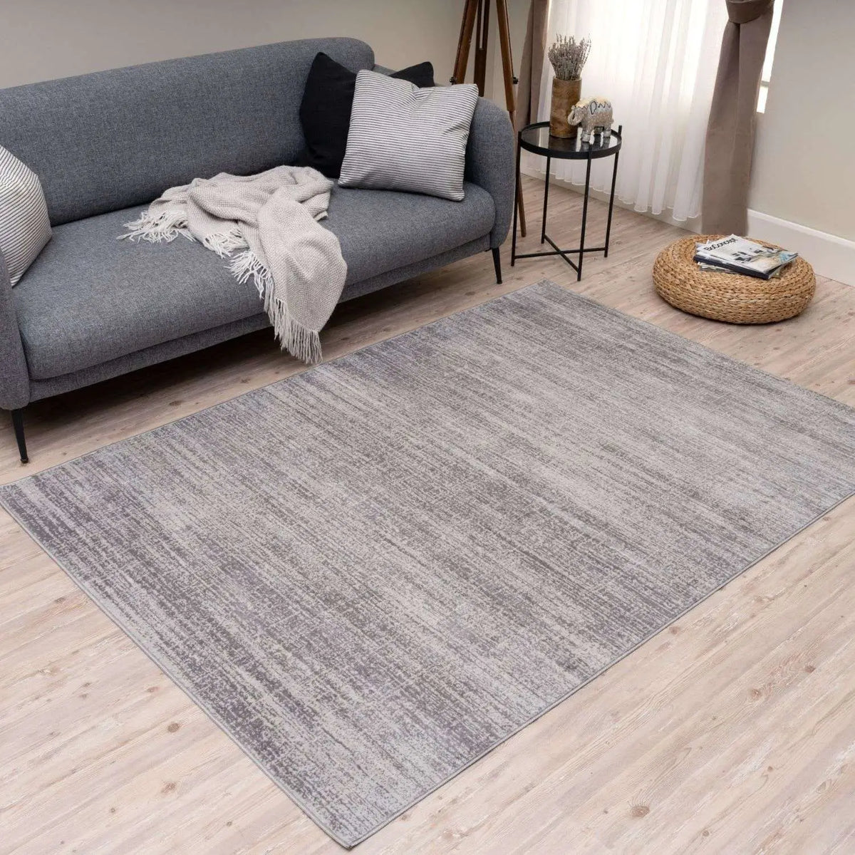 Montana Abstract Grey Rug | 3800G