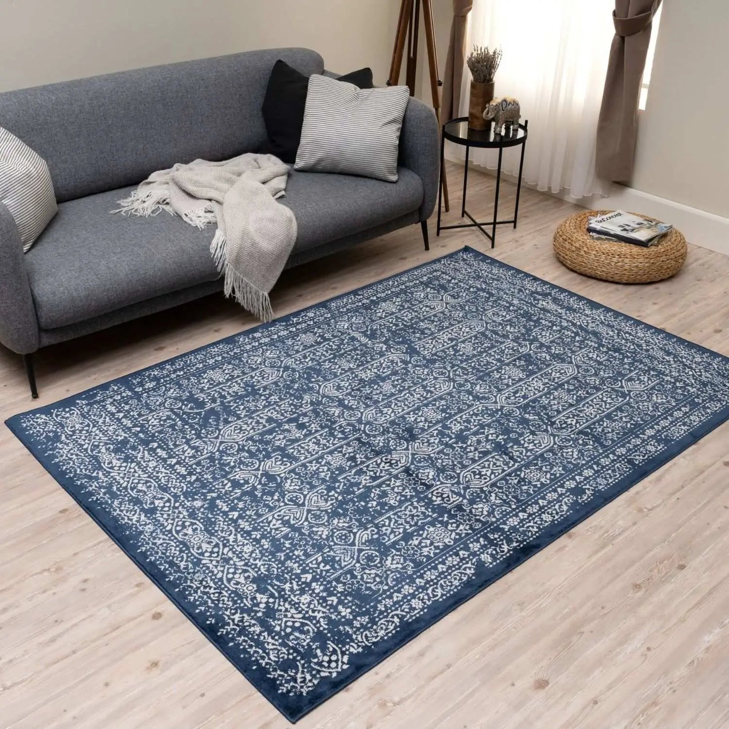 Montana Blue Rug | 3716Bl