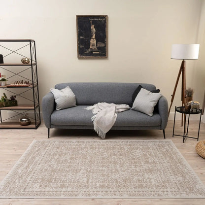 Montana Cream and Beige Rug | 3716CB