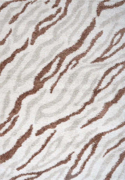 Moodi Shaggy Cream/Terra Savara Rug
