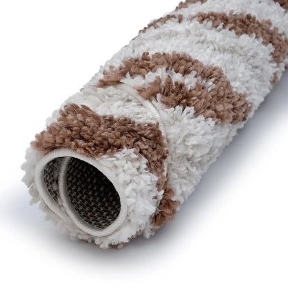Moodi Shaggy Cream/Terra Savara Rug