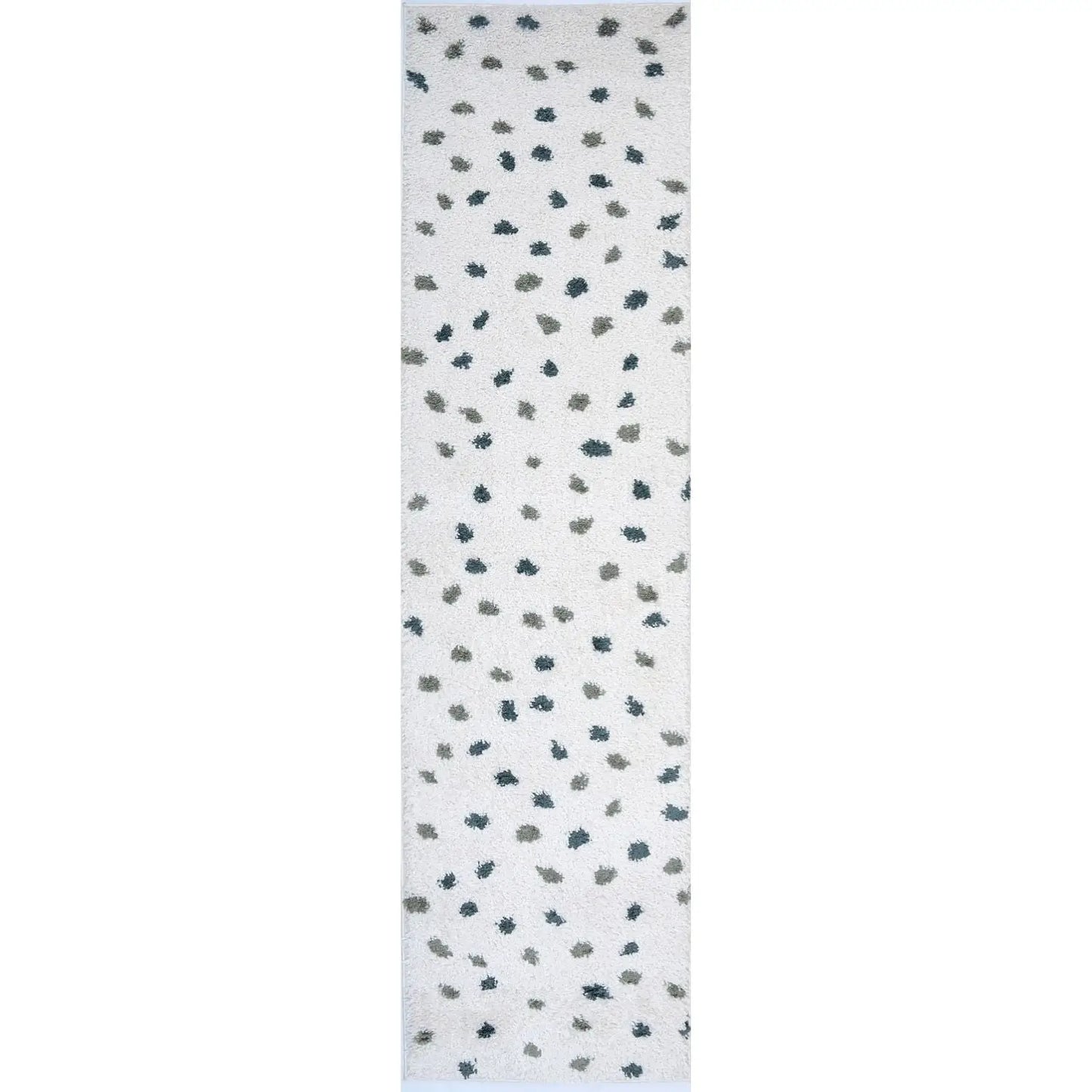 Moodi Shaggy Green Drizzle Rug