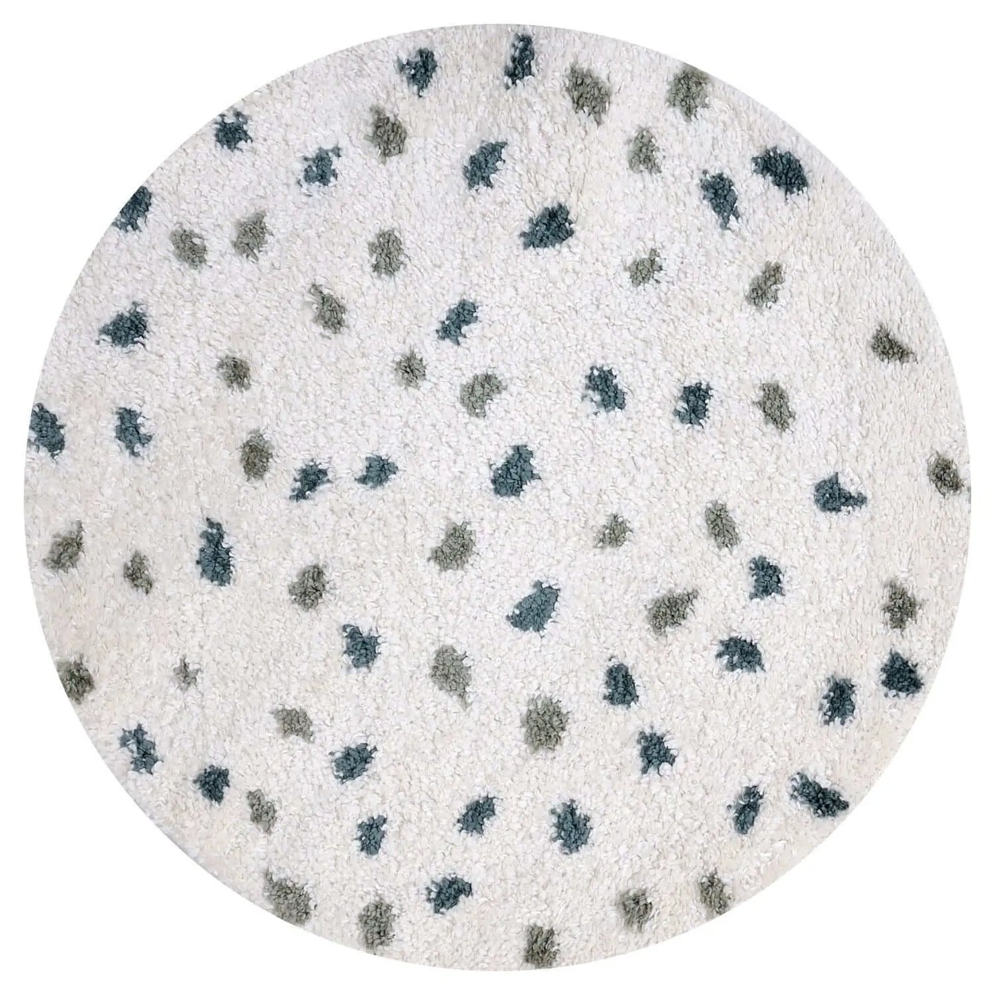 Moodi Shaggy Green Drizzle Rug