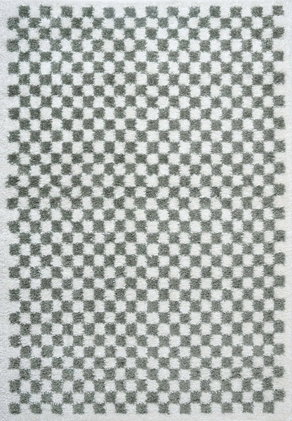 Moodi Shaggy Green Lunel Rug