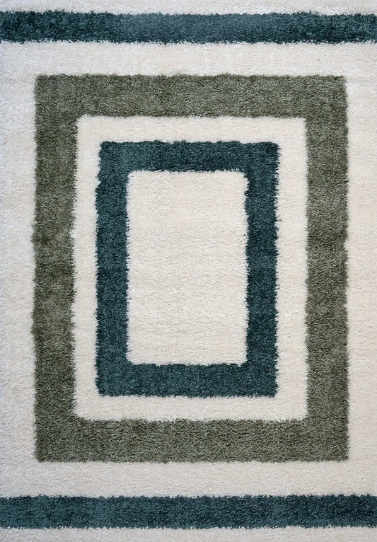 Moodi Shaggy Green Marina Rug