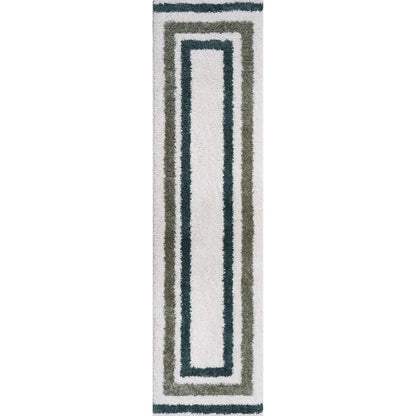 Moodi Shaggy Green Marina Rug