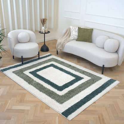 Moodi Shaggy Green Marina Rug