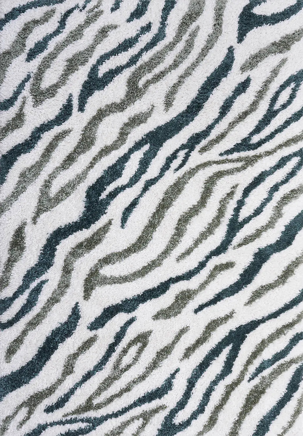 Moodi Shaggy Green Nyra Rug