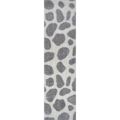 Moodi Shaggy Grey Tarn Rug
