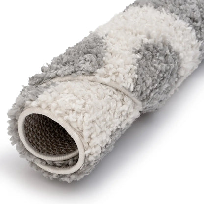 Moodi Shaggy Grey Tarn Rug