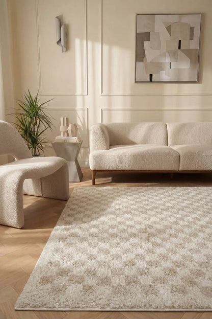 Moodi Shaggy Light Beige Nomari Rug