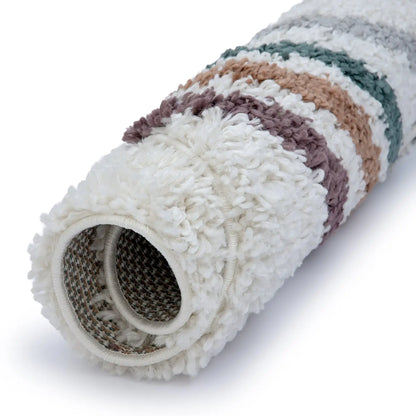 Moodi Shaggy Multicolour Raincat Rug