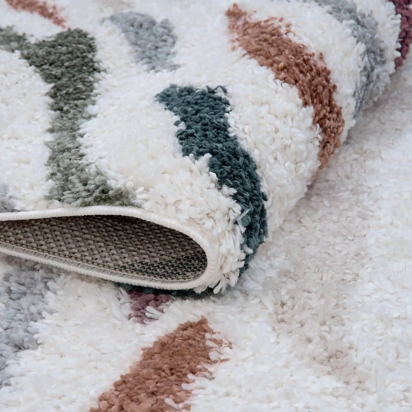 Moodi Shaggy Multicolour Tidecrest Rug