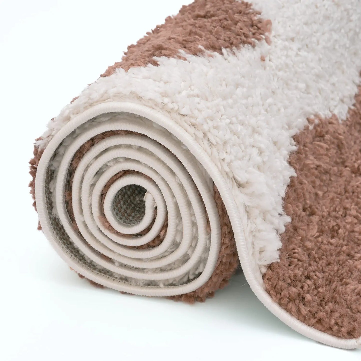 Moodi Shaggy Terra Froth Rug