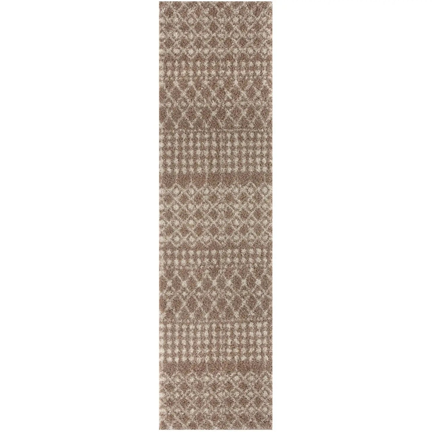 Moroccan Beige Shaggy Rug | 1020