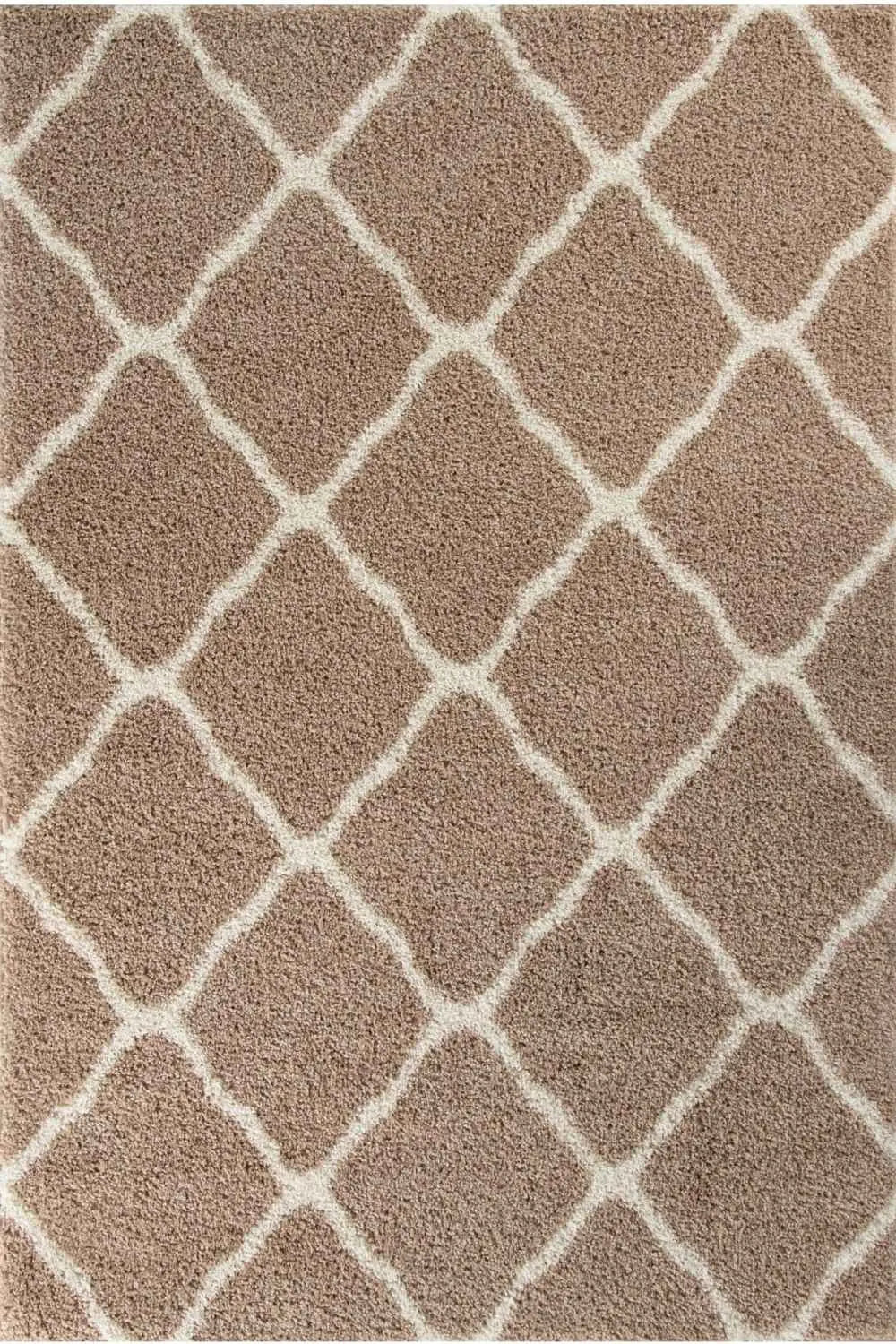 Moroccan Beige Shaggy Rug | 720
