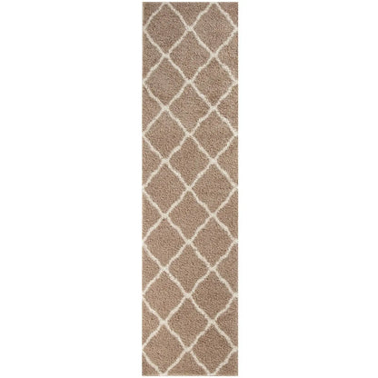 Moroccan Beige Shaggy Rug | 720
