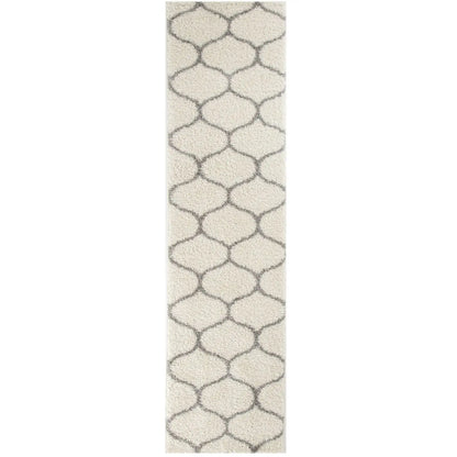 Moroccan Ivory Shaggy Rug | 600