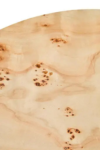 Mota Natural Burl Wood Round Coffee Table