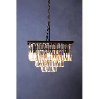 Multi Crystal Pendant Light | Kensington Townhouse