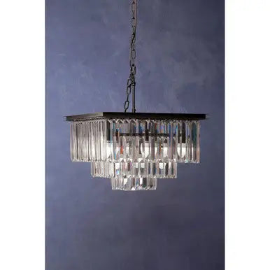 Multi Crystal Pendant Light | Kensington Townhouse