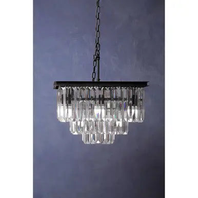 Multi Crystal Pendant Light | Kensington Townhouse