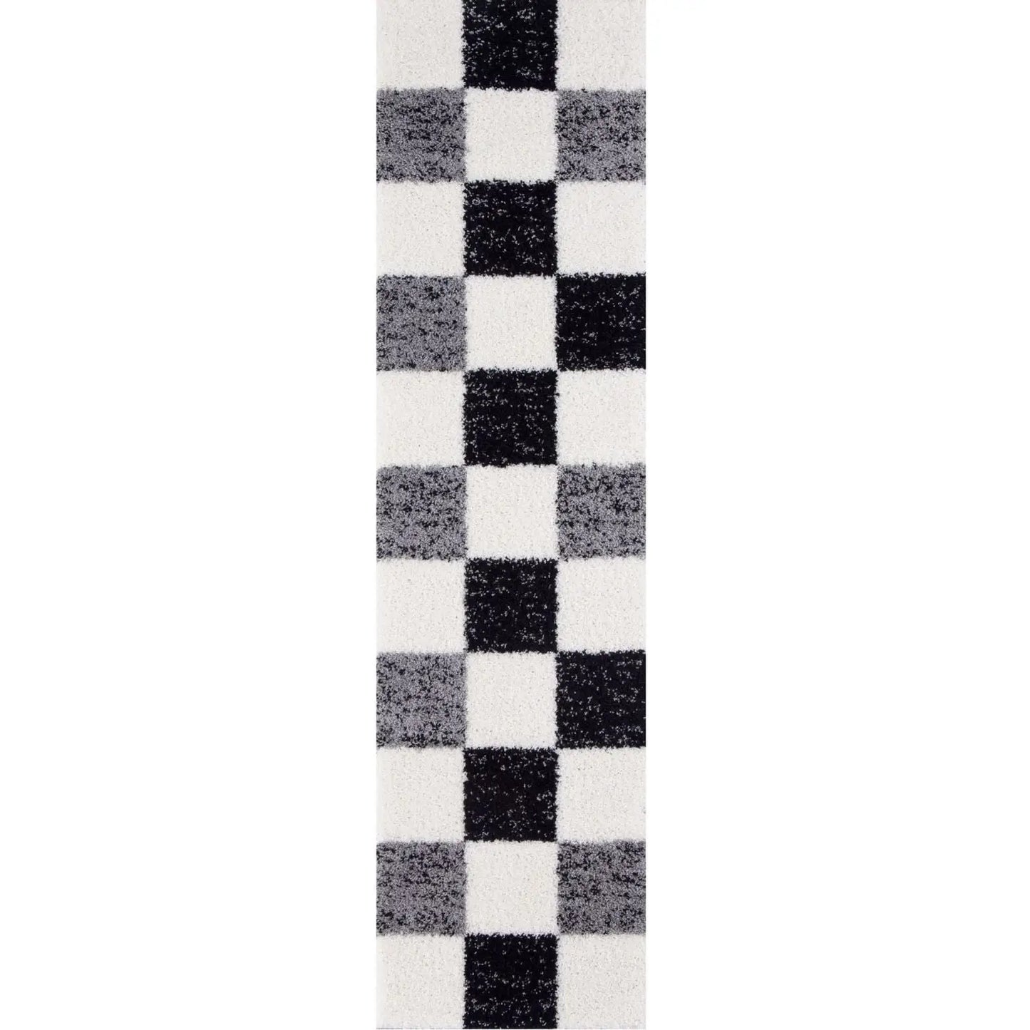 Myshaggy Geometric Grey Rug