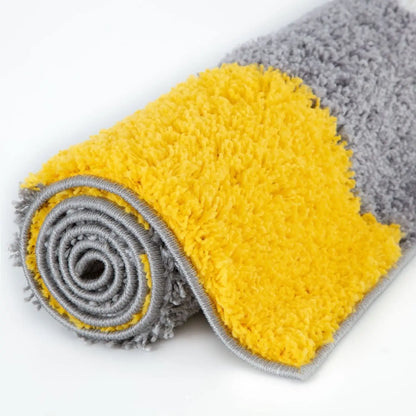 Myshaggy Geometric Yellow Rug
