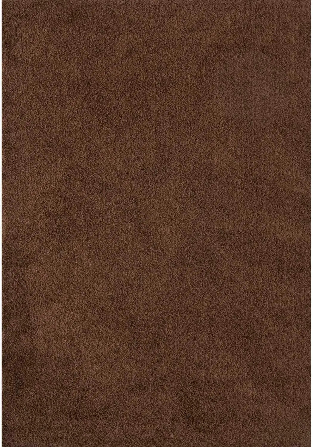 Myshaggy Solid Brown Rug