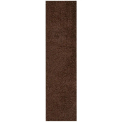 Myshaggy Solid Brown Rug