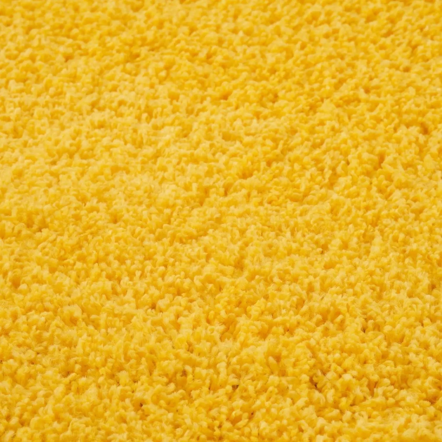 Myshaggy Solid Yellow Rug