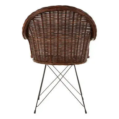 Natural Croco Rattan Chair | Manado