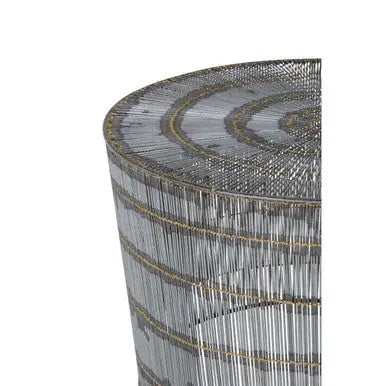 Natural Gold Tone Wireframe Round Coffee Table with Iron Base | Templar