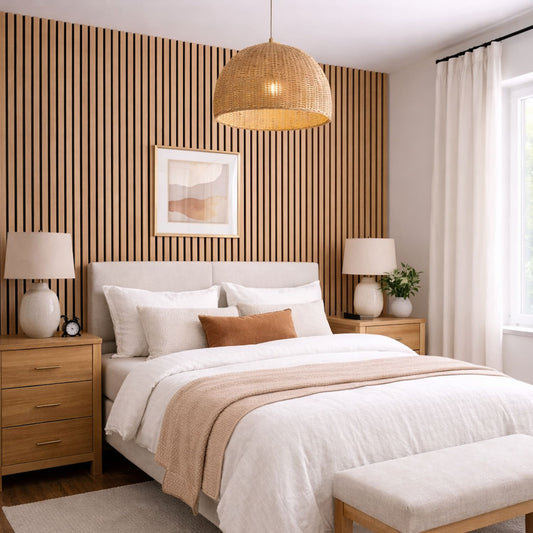 Natural Oak Acoustic Wall Panels - Wall Panel