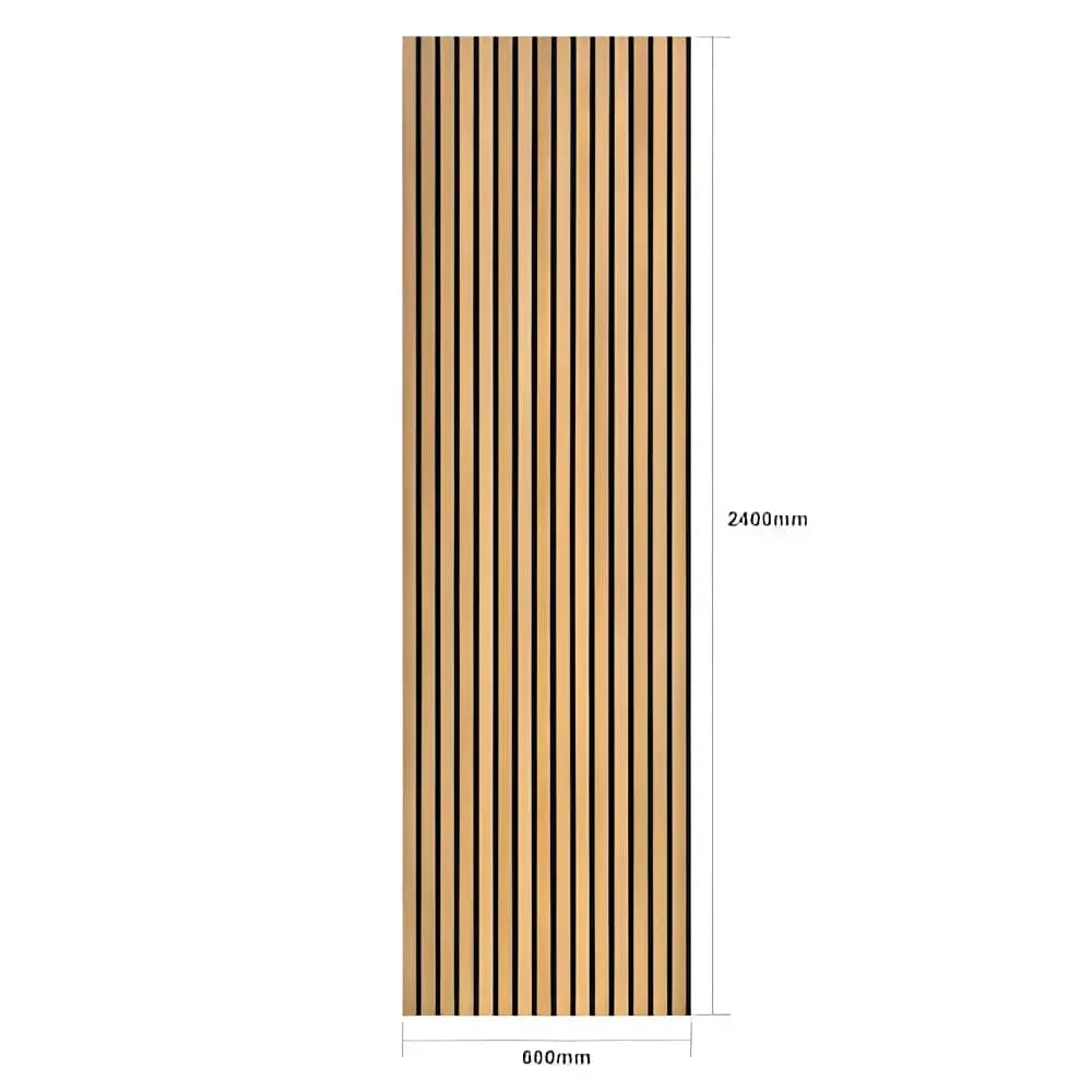 Natural Oak Acoustic Wall Panels