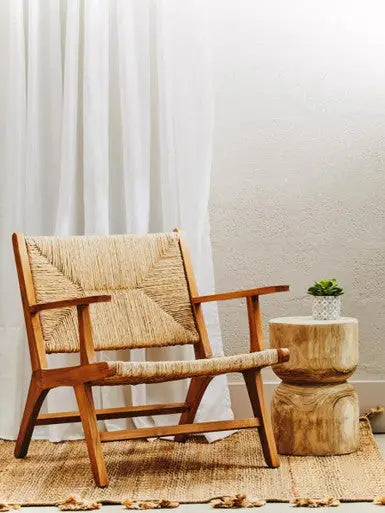 Natural Rattan Armchair | Lovina